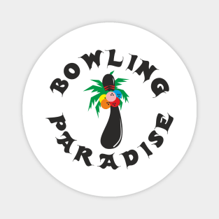 Bowling Paradise Magnet